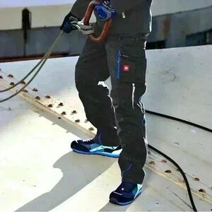 SOLD! DO NOT BUY! Englebert Strauss Cordura Cargo Pants 36x30 Graphite Blue